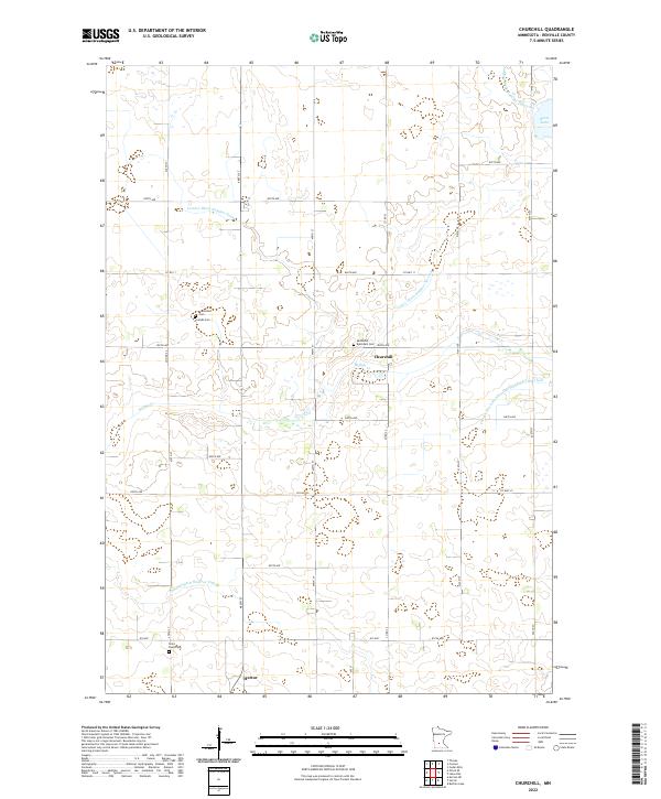 Churchill topographic map thumbnail