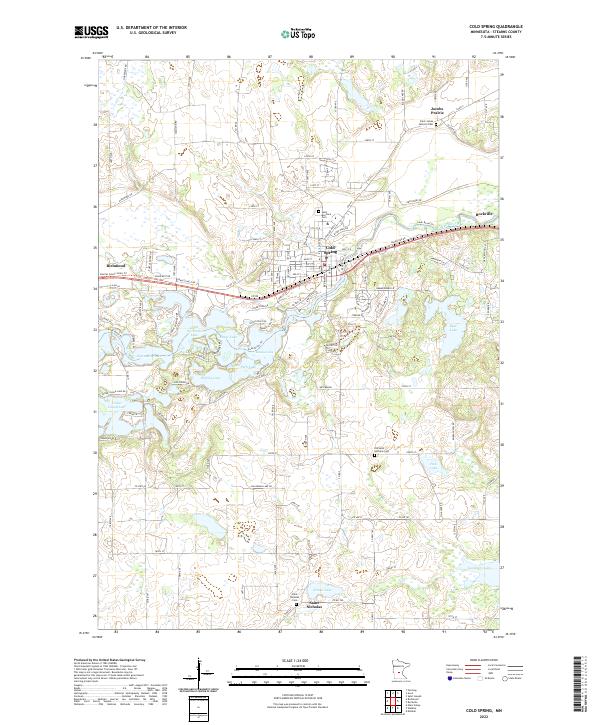 Cold Spring topographic map thumbnail