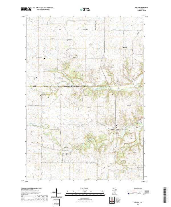 Concord topographic map thumbnail