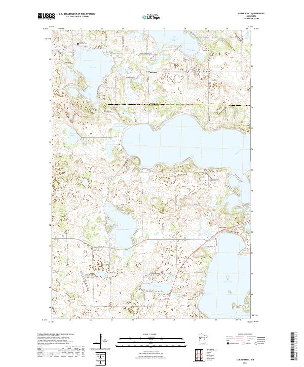 Cormorant topographic map thumbnail