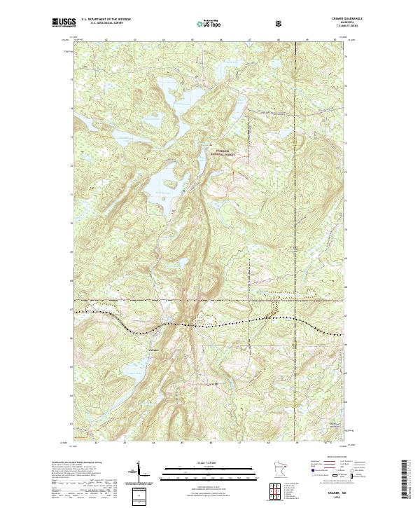 Cramer topographic map thumbnail