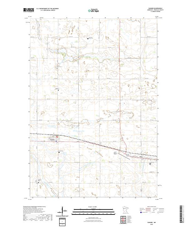 Danube topographic map thumbnail
