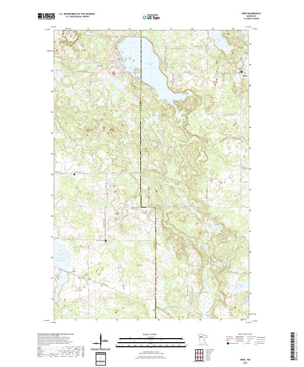 Debs topographic map thumbnail