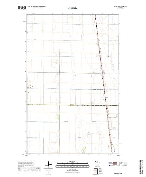 Donaldson topographic map thumbnail