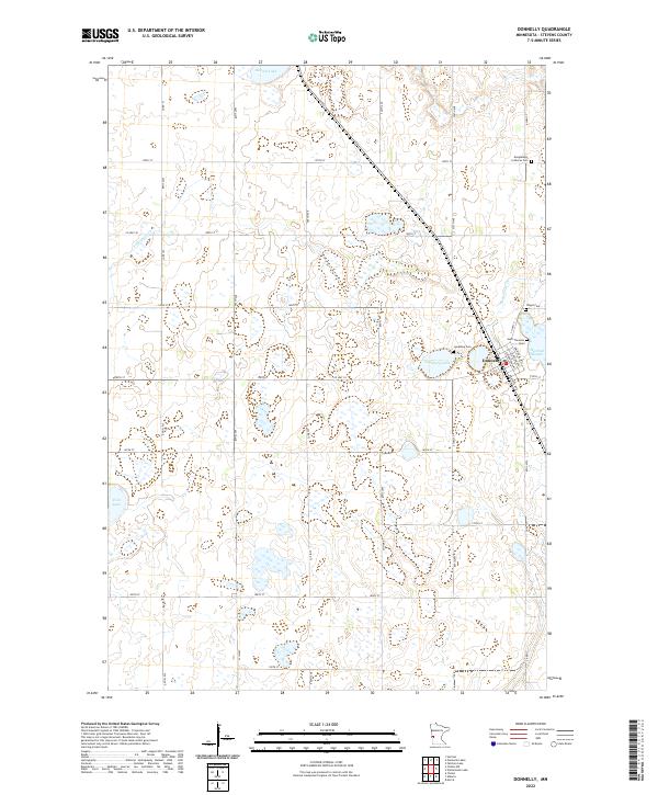 Donnelly topographic map thumbnail