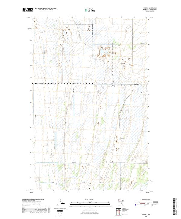 Dugdale topographic map thumbnail