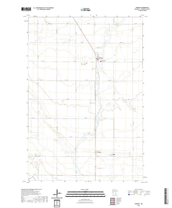 Dumont topographic map thumbnail