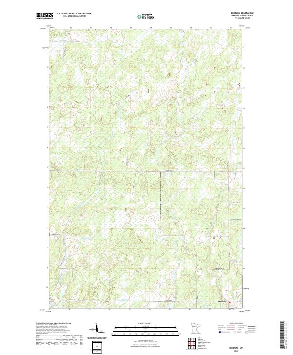 Duxbury topographic map thumbnail