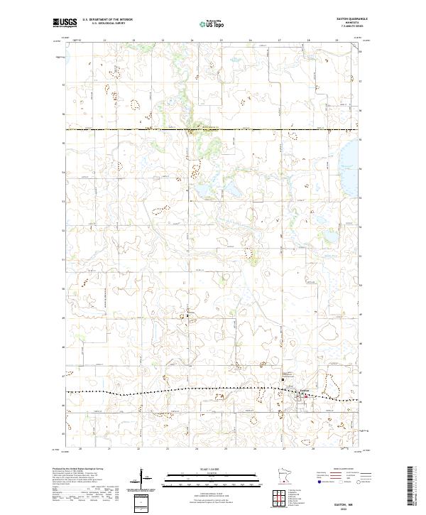 Easton topographic map thumbnail