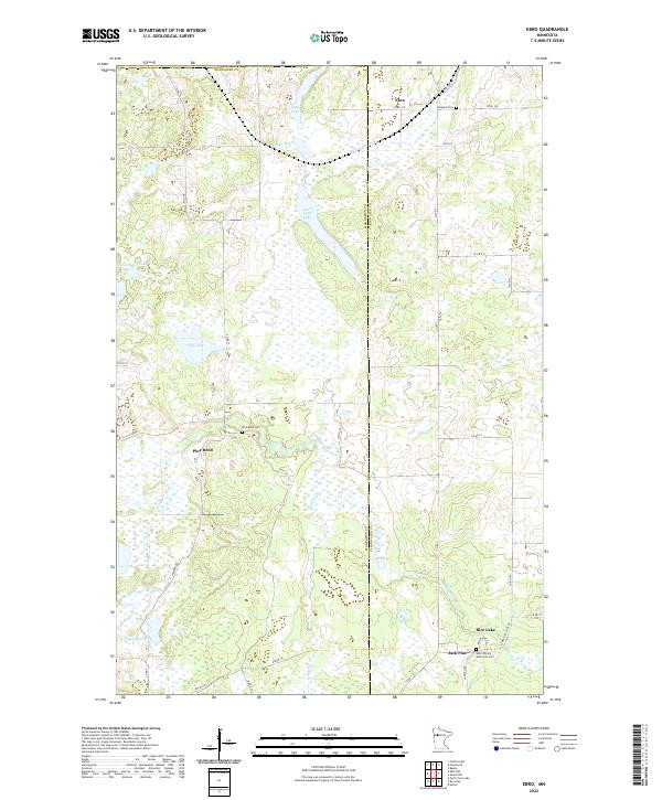 Ebro topographic map thumbnail