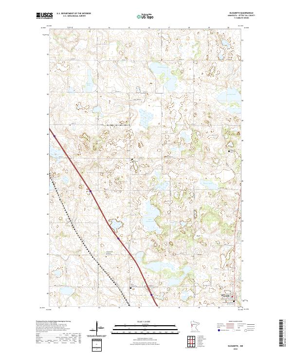 Elizabeth topographic map thumbnail