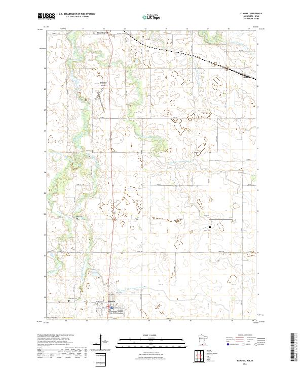 Elmore topographic map thumbnail