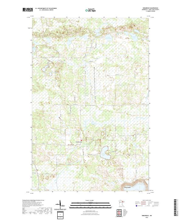 Embarrass topographic map thumbnail