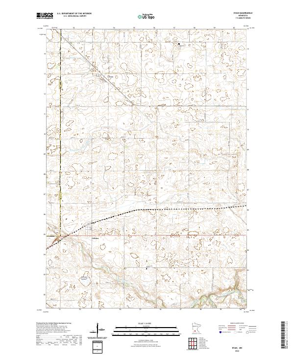 Evan topographic map thumbnail