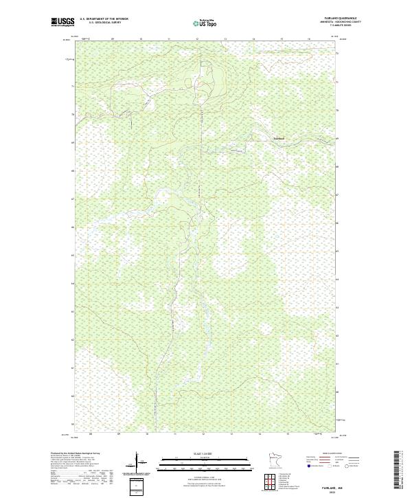 Fairland topographic map thumbnail