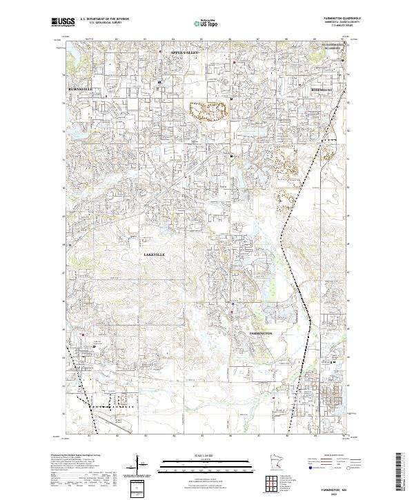 Farmington topographic map thumbnail