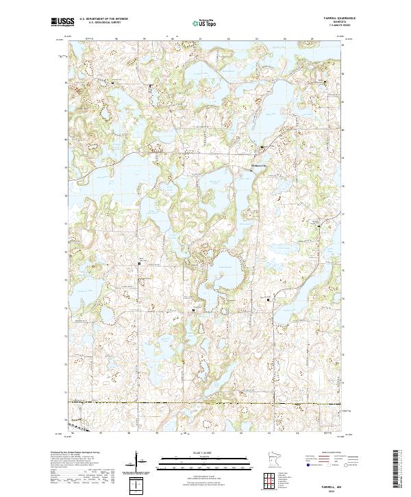 Farwell topographic map thumbnail