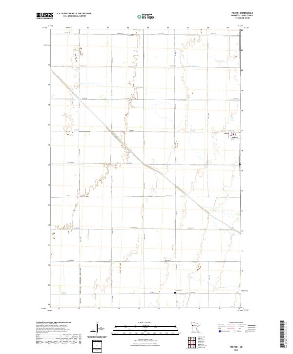 Felton topographic map thumbnail