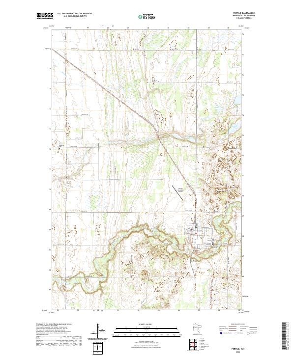 Fertile topographic map thumbnail