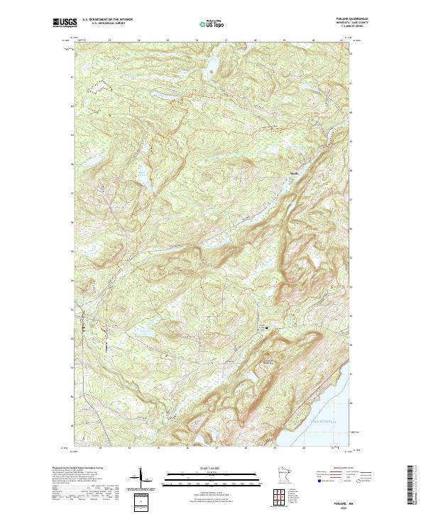 Finland topographic map thumbnail