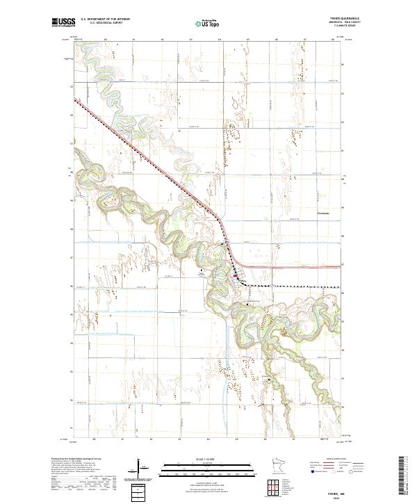 Fisher topographic map thumbnail