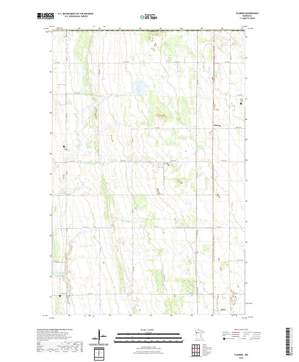 Flaming topographic map thumbnail