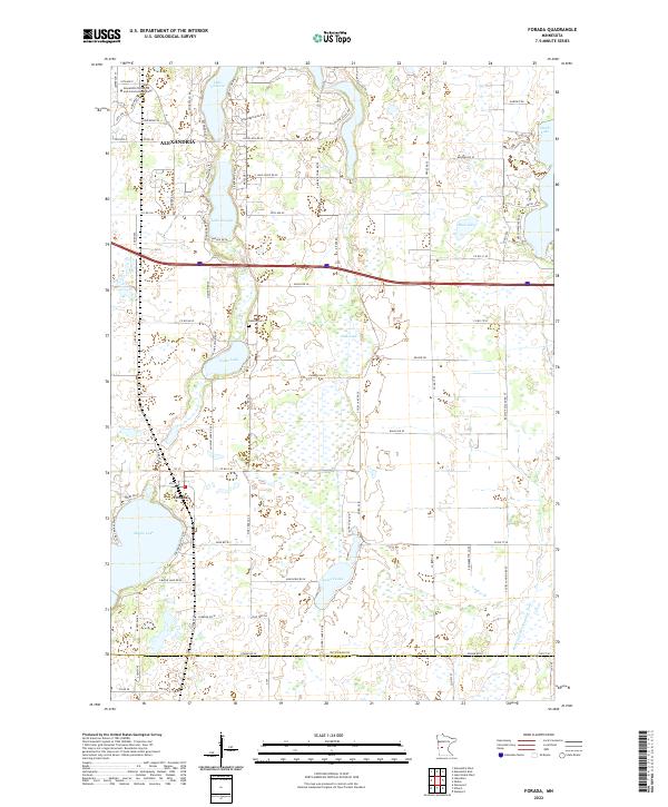 Forada topographic map thumbnail