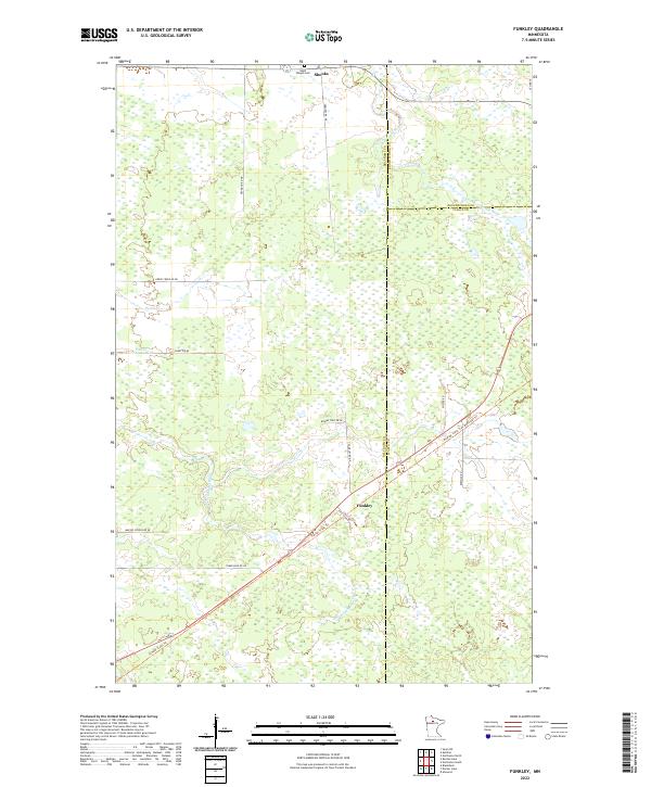 Funkley topographic map thumbnail