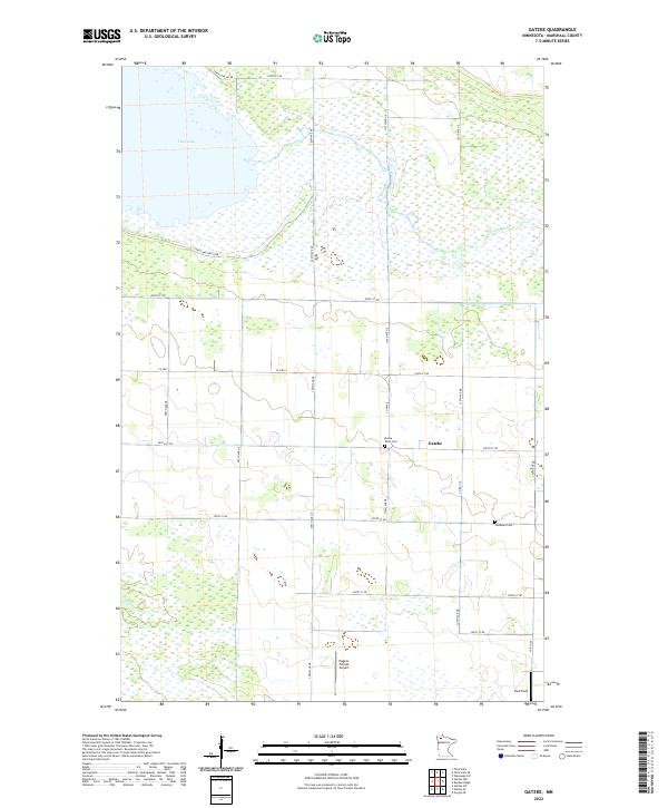 Gatzke topographic map thumbnail