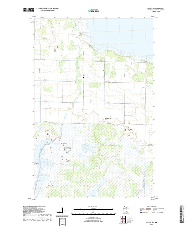 Gatzke NW topographic map thumbnail