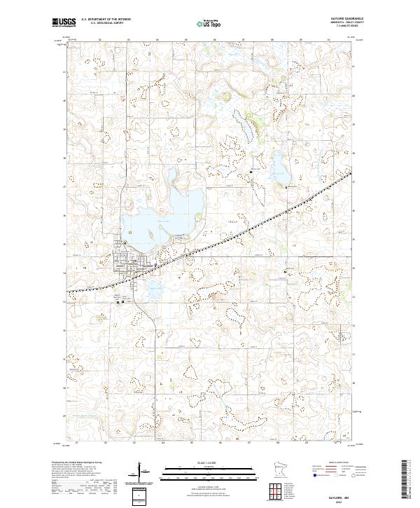 Gaylord topographic map thumbnail