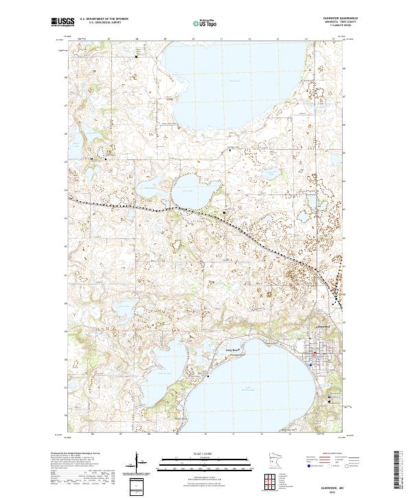 Glenwood topographic map thumbnail