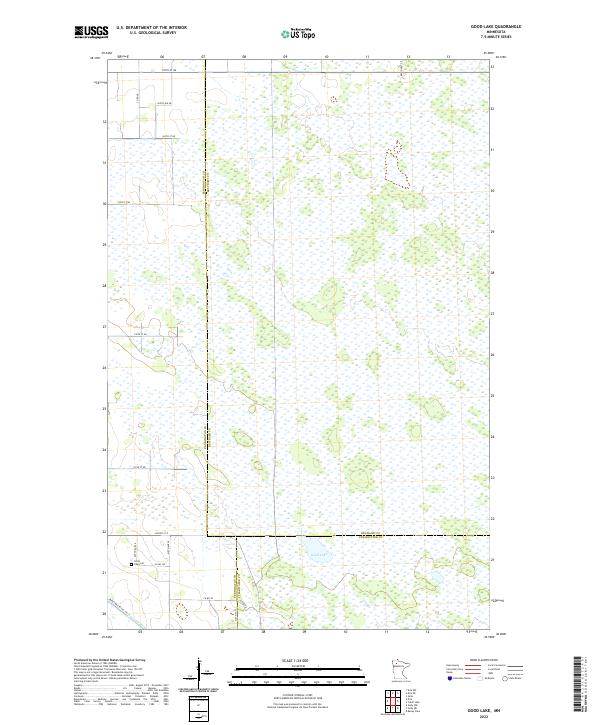 Good Lake topographic map thumbnail