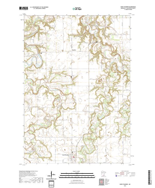 Good Thunder topographic map thumbnail