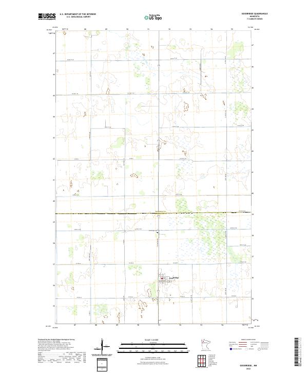 Goodridge topographic map thumbnail