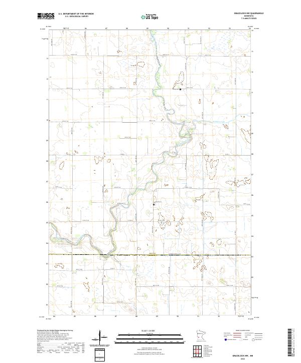 Gracelock NW topographic map thumbnail