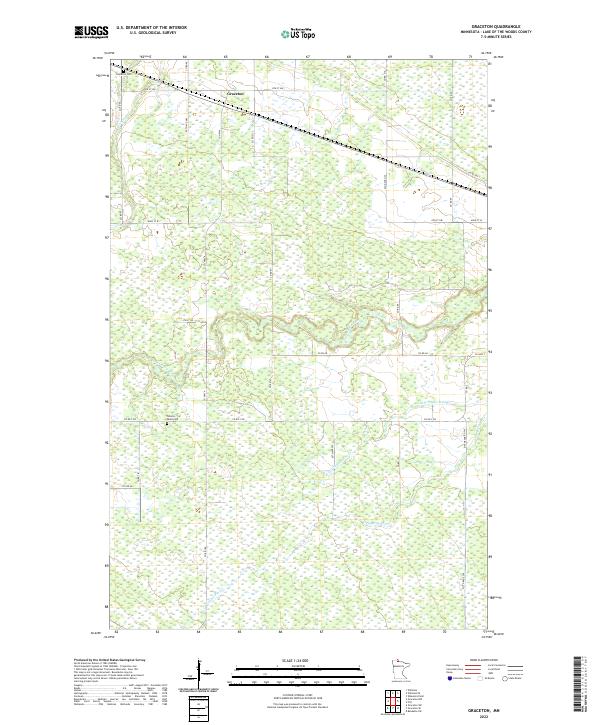 Graceton topographic map thumbnail