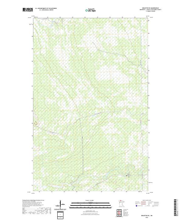 Graceton SE topographic map thumbnail
