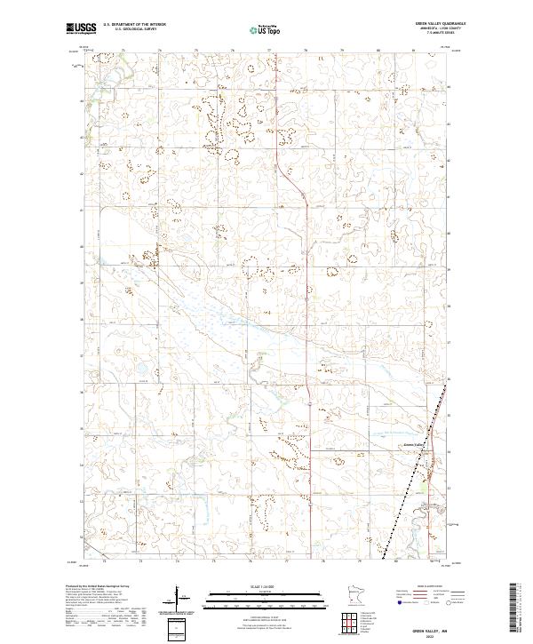 Green Valley topographic map thumbnail