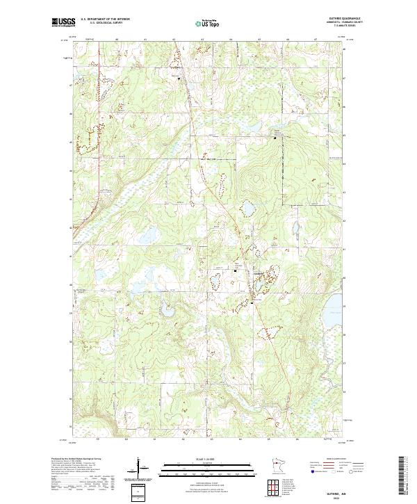 Guthrie topographic map thumbnail
