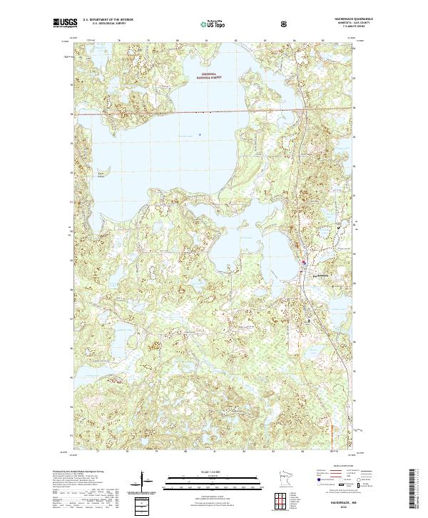 Hackensack topographic map thumbnail