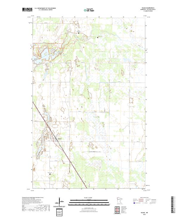 Halma topographic map thumbnail