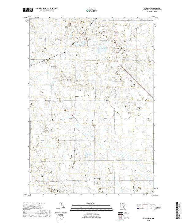 Haydenville topographic map thumbnail