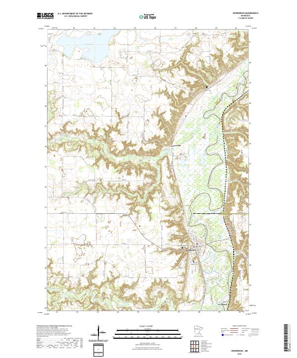 Henderson topographic map thumbnail