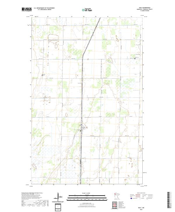 Holt topographic map thumbnail