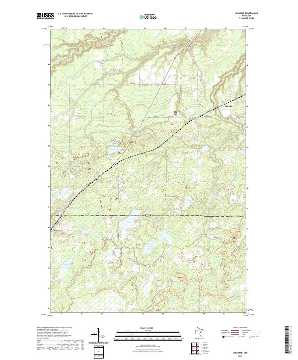 Holyoke topographic map thumbnail