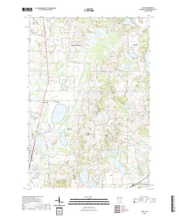 Hugo topographic map thumbnail