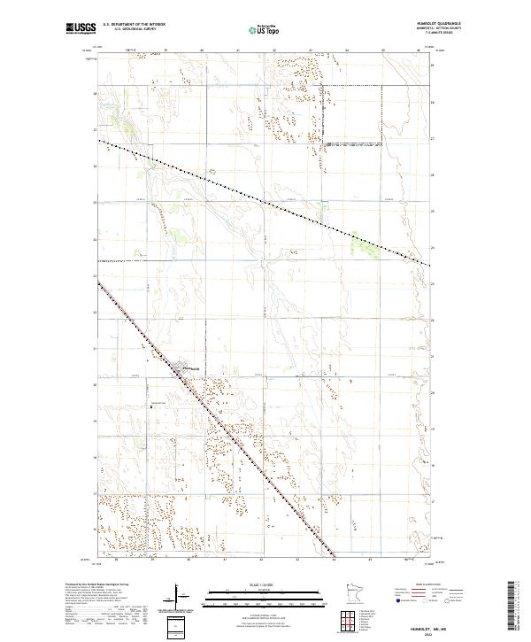 Humboldt topographic map thumbnail
