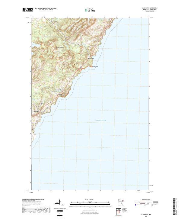Illgen City topographic map thumbnail