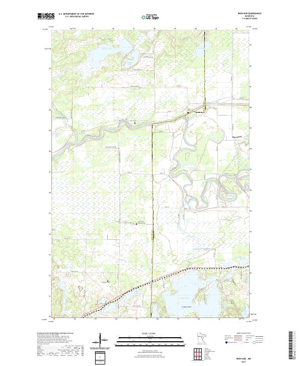 Iron Hub topographic map thumbnail